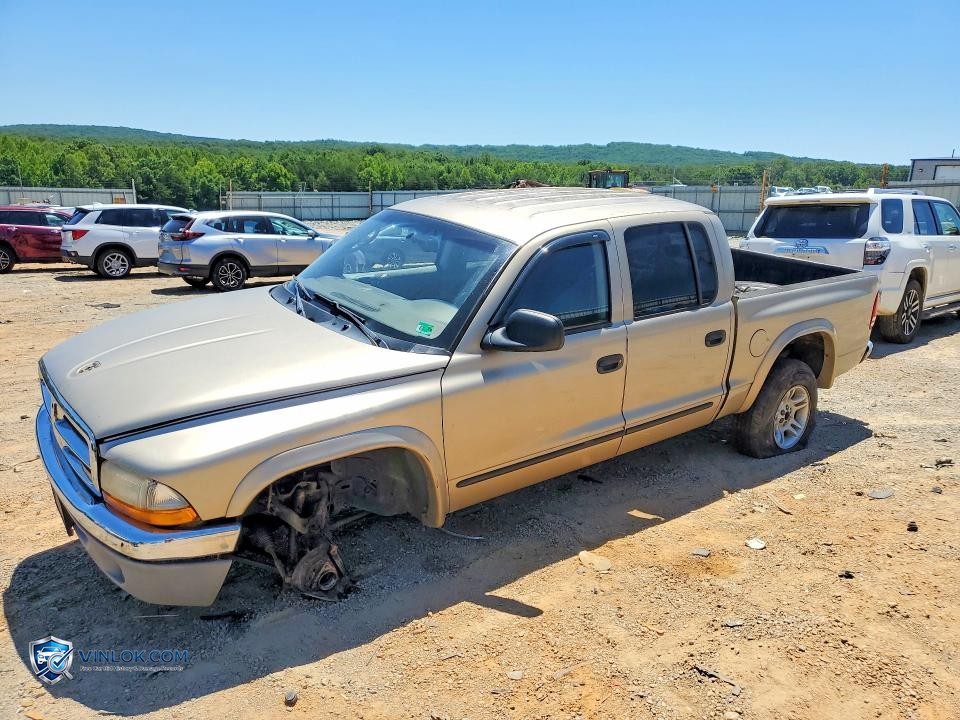 2004 DODGE DAKOTA QUAD SLT – Lot 55124796 auction photo