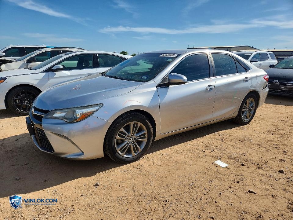 2015 TOYOTA CAMRY SE – Lot 55130596 auction photo