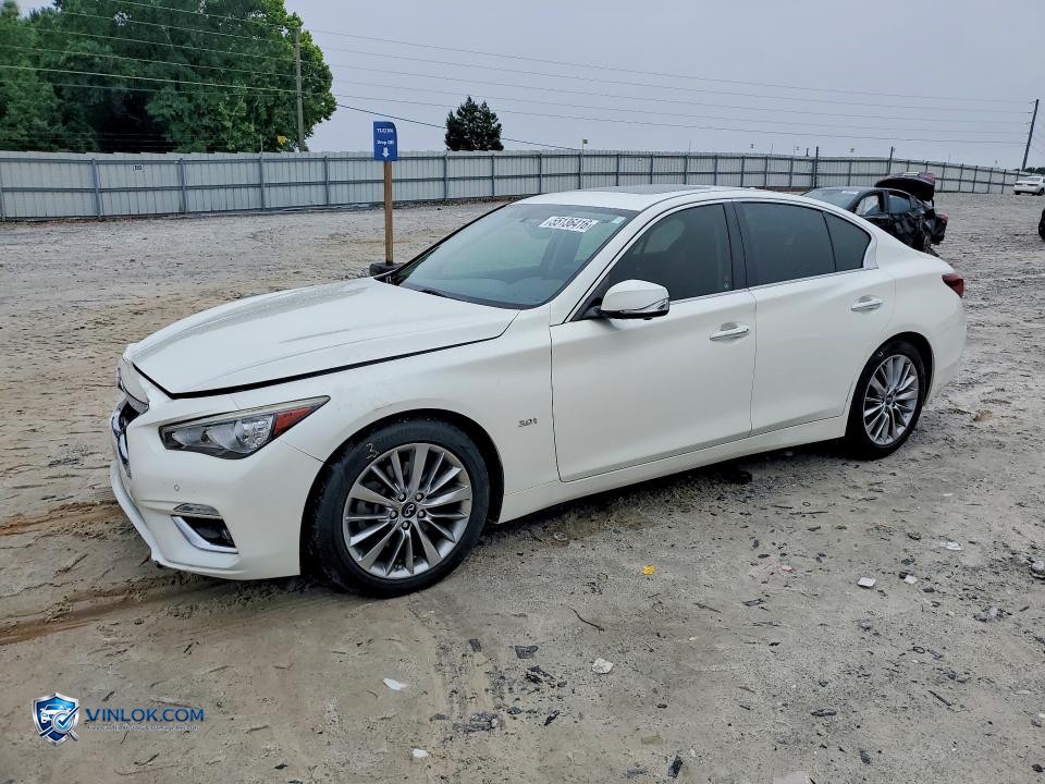 2018 INFINITI Q50 3.0T LUXE – Lot 55136416 auction photo