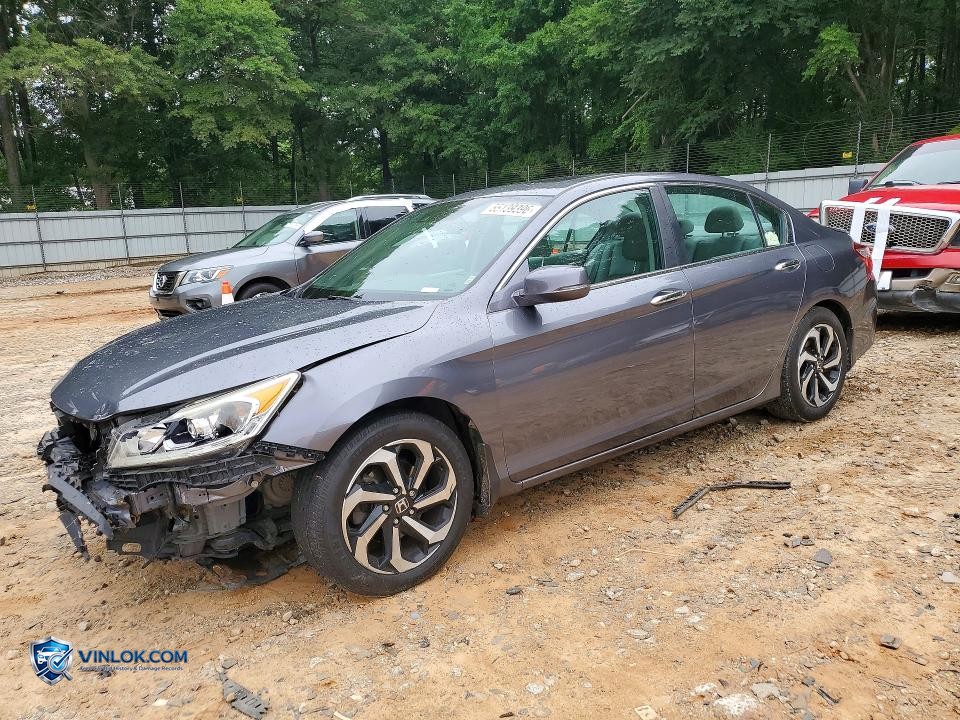 2017 HONDA ACCORD EXL – Lot 55139396 auction photo