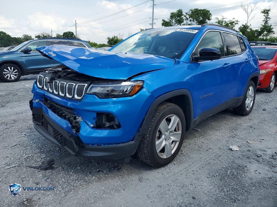 2022 JEEP COMPASS LATITUDE – Lot 55139586 auction photo