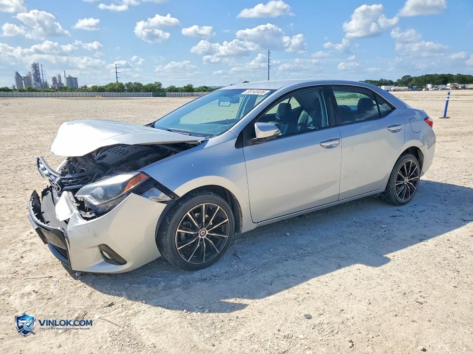 2016 TOYOTA COROLLA S PLUS – Lot 55140436 auction photo