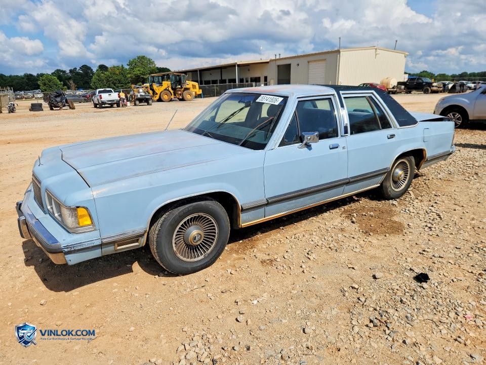 1988 MERCURY MARQ 4D G.MARQ LS – Lot 55141806 auction photo
