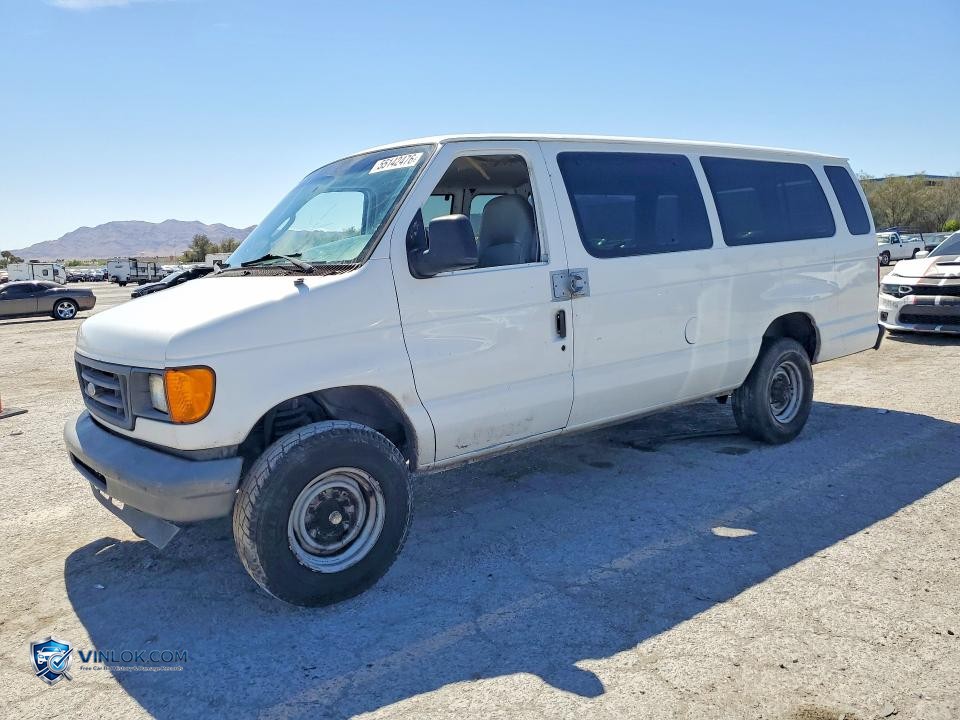 2007 FORD ECONOLINE E350 SUPER DUTY WAGON – Lot 55142476 auction photo