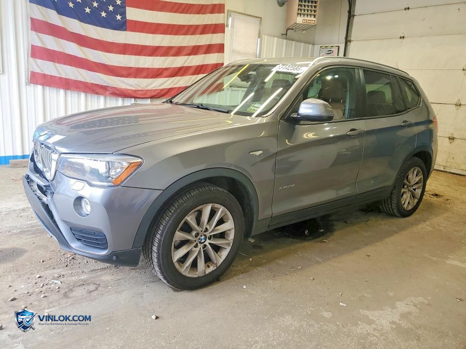2016 BMW X3 XDRIVE28I – Lot 55142586 auction photo