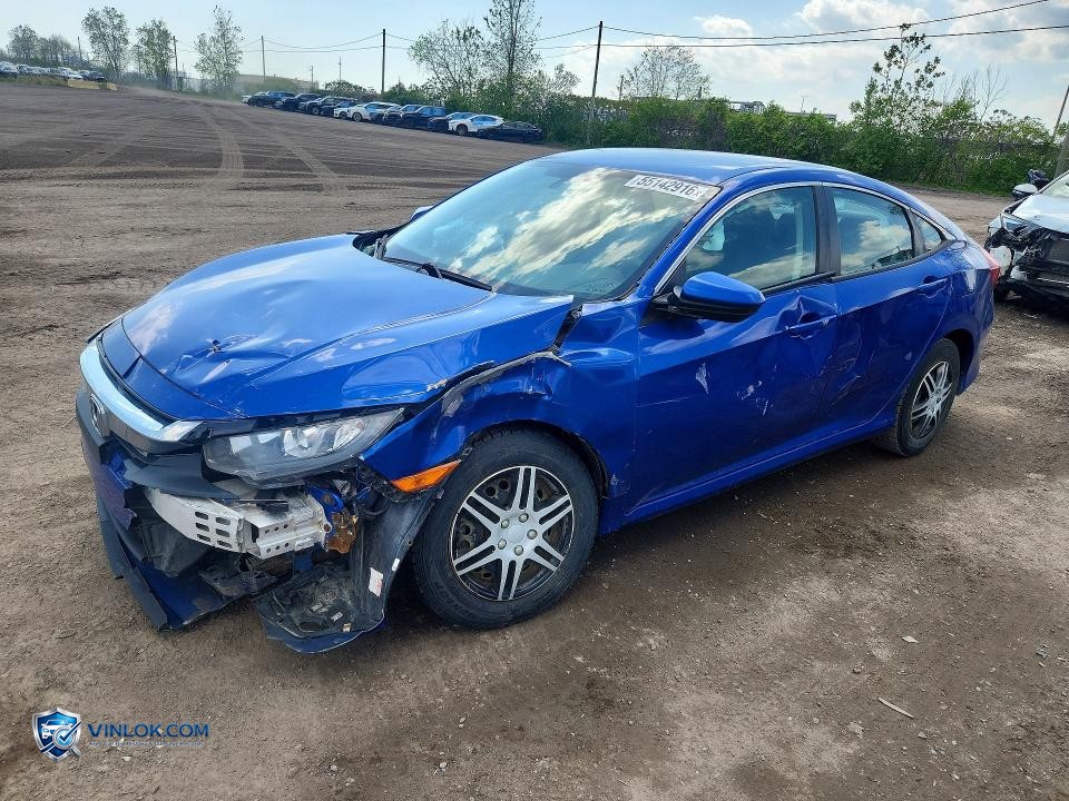 2018 HONDA CIVIC LX – Lot 55142916 auction photo
