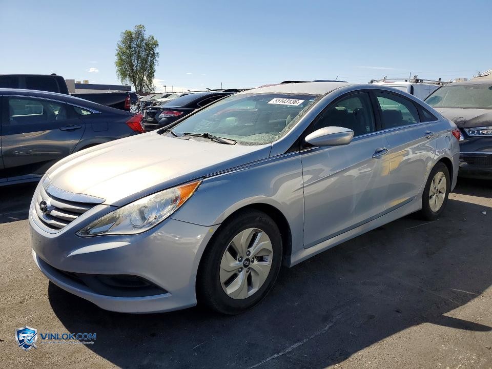 2014 HYUNDAI SONATA GLS – Lot 55143136 auction photo