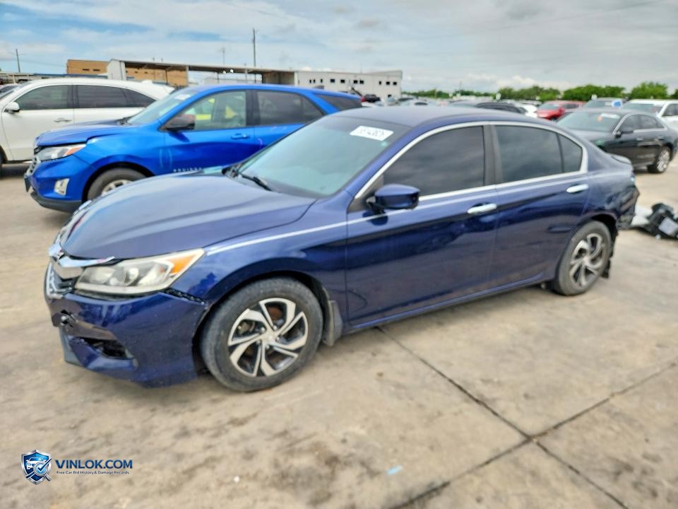 2017 HONDA ACCORD LX – Lot 55143826 auction photo