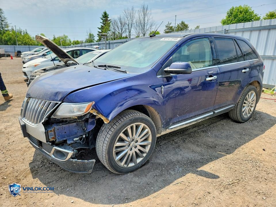 2011 LINCOLN MKX – Lot 55147316 auction photo