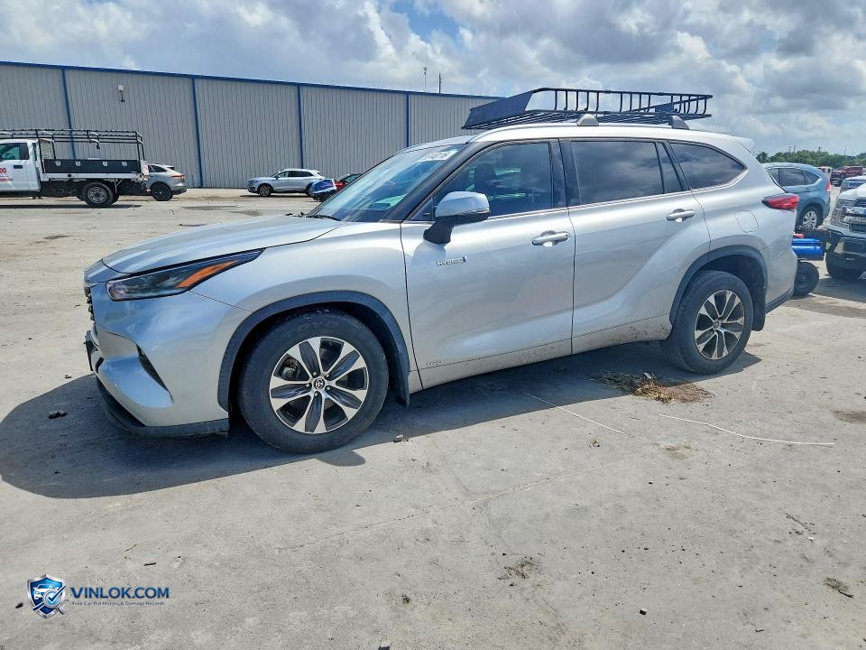 2021 TOYOTA HIGHLANDER HYBRID XLE – Lot 55148116 auction photo