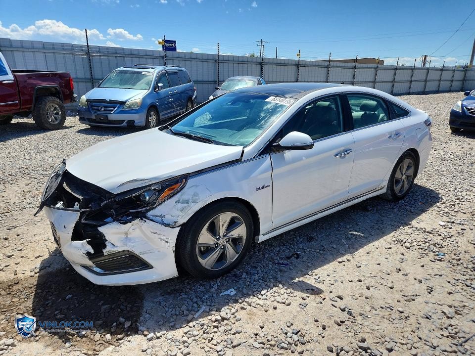 2016 HYUNDAI SONATA HYBRID LIMITED – Lot 55148196 auction photo