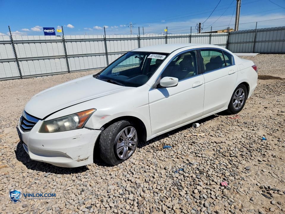2012 HONDA ACCORD SE – Lot 55149996 auction photo
