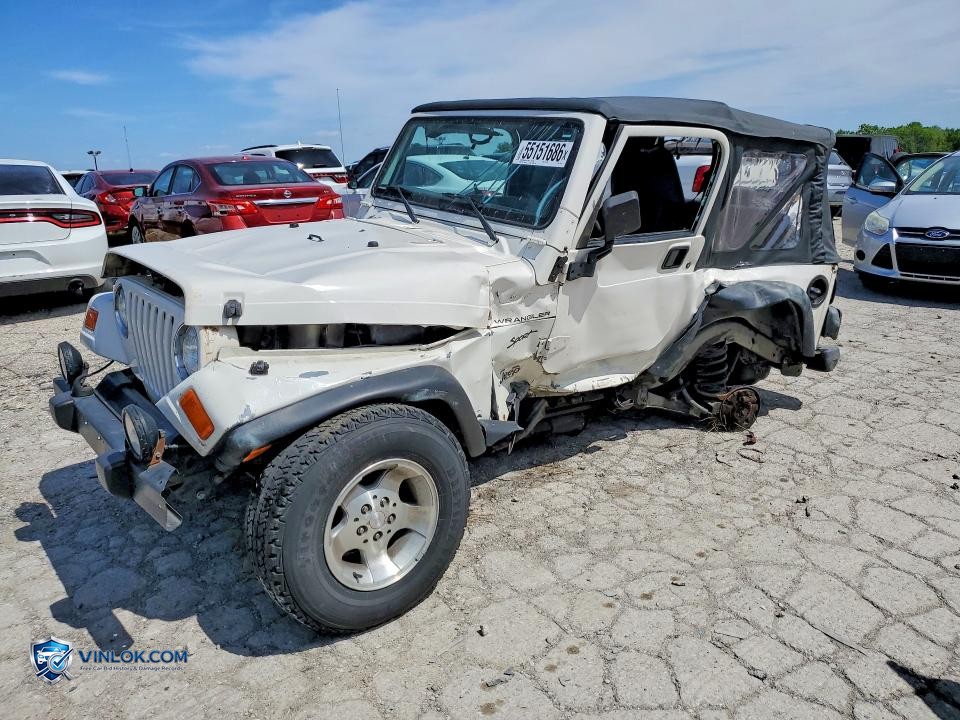 2002 JEEP WRANGLER / TJ SPORT – Lot 55151686 auction photo