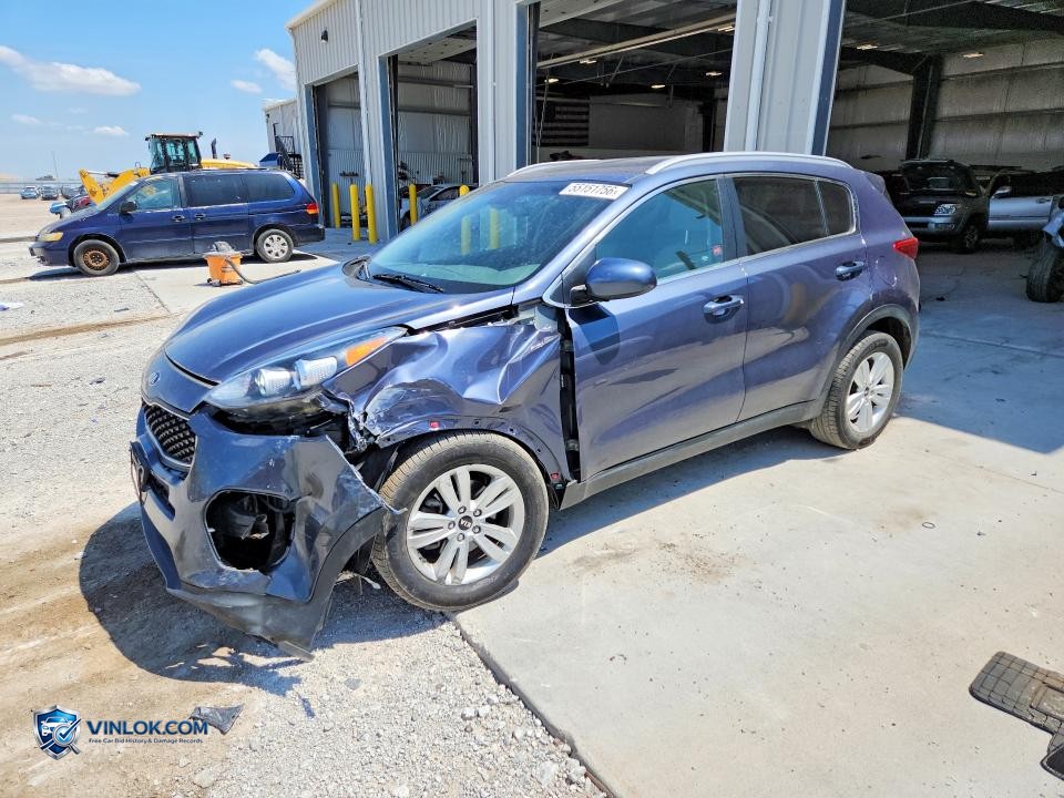 2019 KIA SPORTAGE LX – Lot 55151756 auction photo