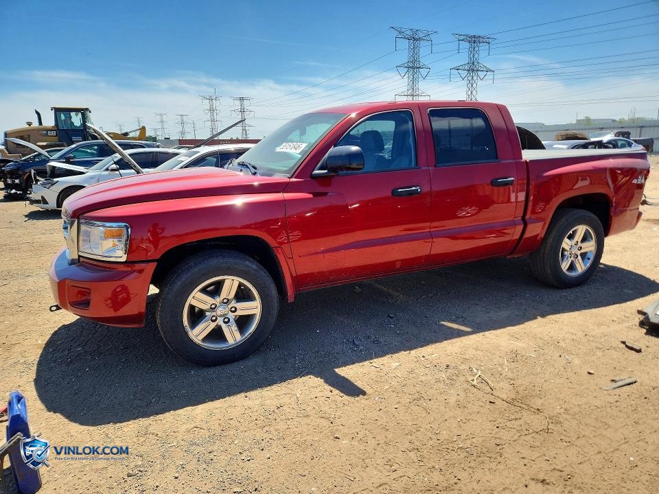 2008 DODGE DAKOTA QUAD SLT – Lot 55151846 auction photo