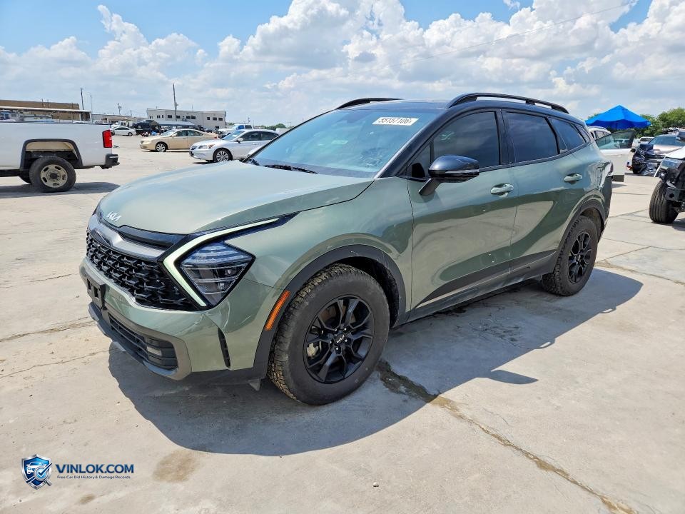 2024 KIA SPORTAGE X-PRO PRESTIGE – Lot 55157106 auction photo