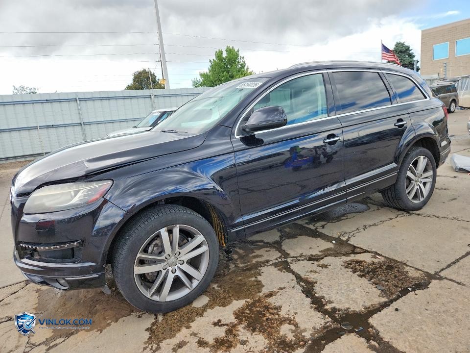 2013 AUDI Q7 PREMIUM PLUS – Lot 55158326 auction photo