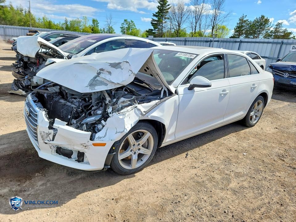 2017 AUDI A4 PREMIUM – Lot 55158736 auction photo