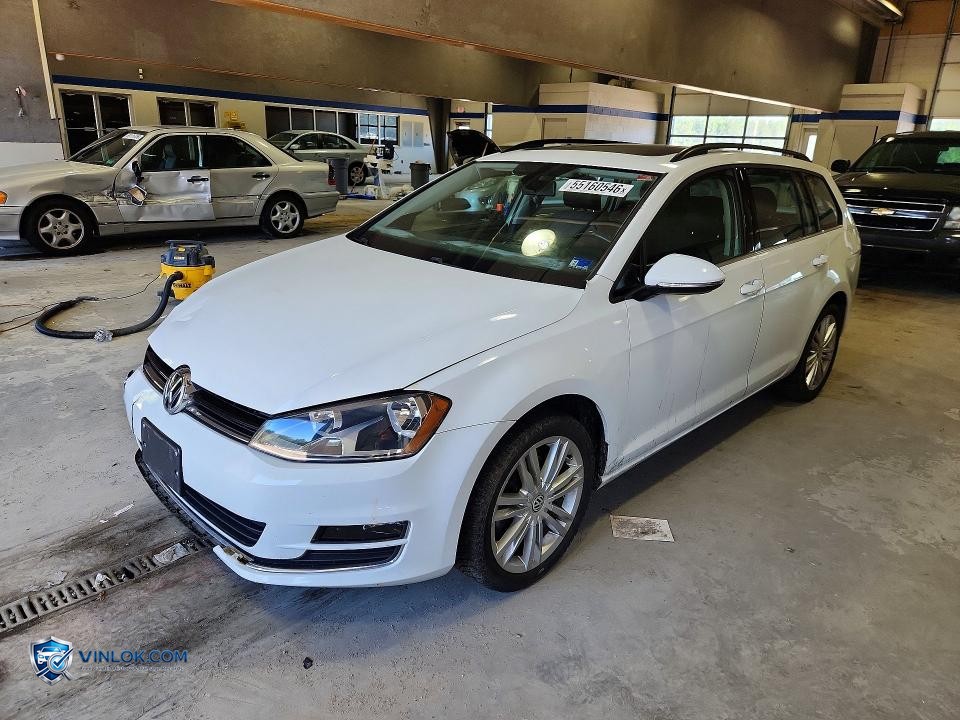 2015 VOLKSWAGEN GOLF SPORTWAGEN TDI S – Lot 55160546 auction photo