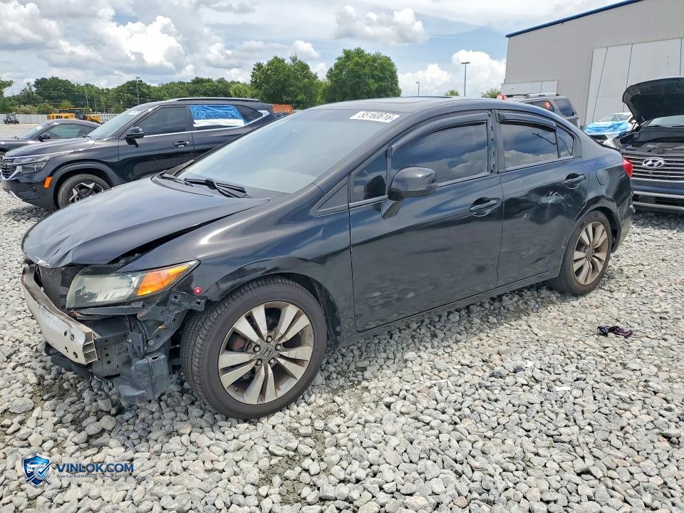 2012 HONDA CIVIC EXL – Lot 55160616 auction photo