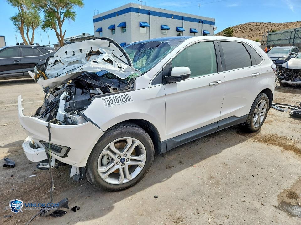 2018 FORD EDGE TITANIUM – Lot 55161206 auction photo