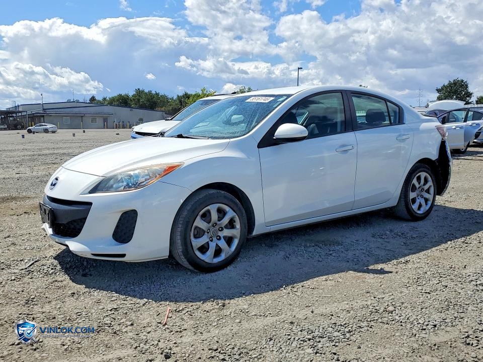 2013 MAZDA 3 I – Lot 55161746 auction photo