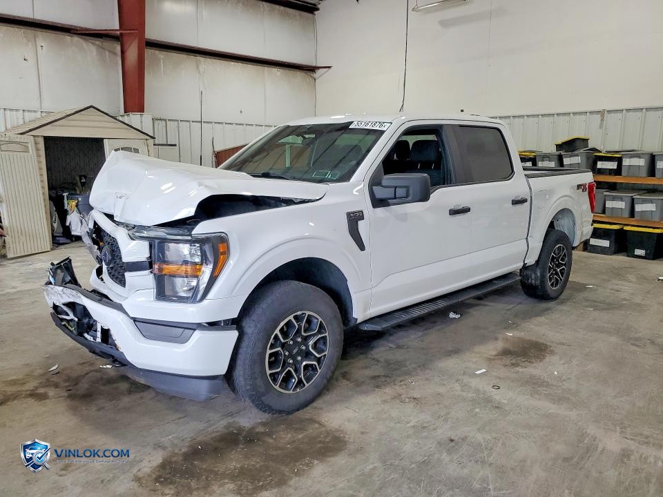 2023 FORD F150 SUPERCREW – Lot 55161876 auction photo