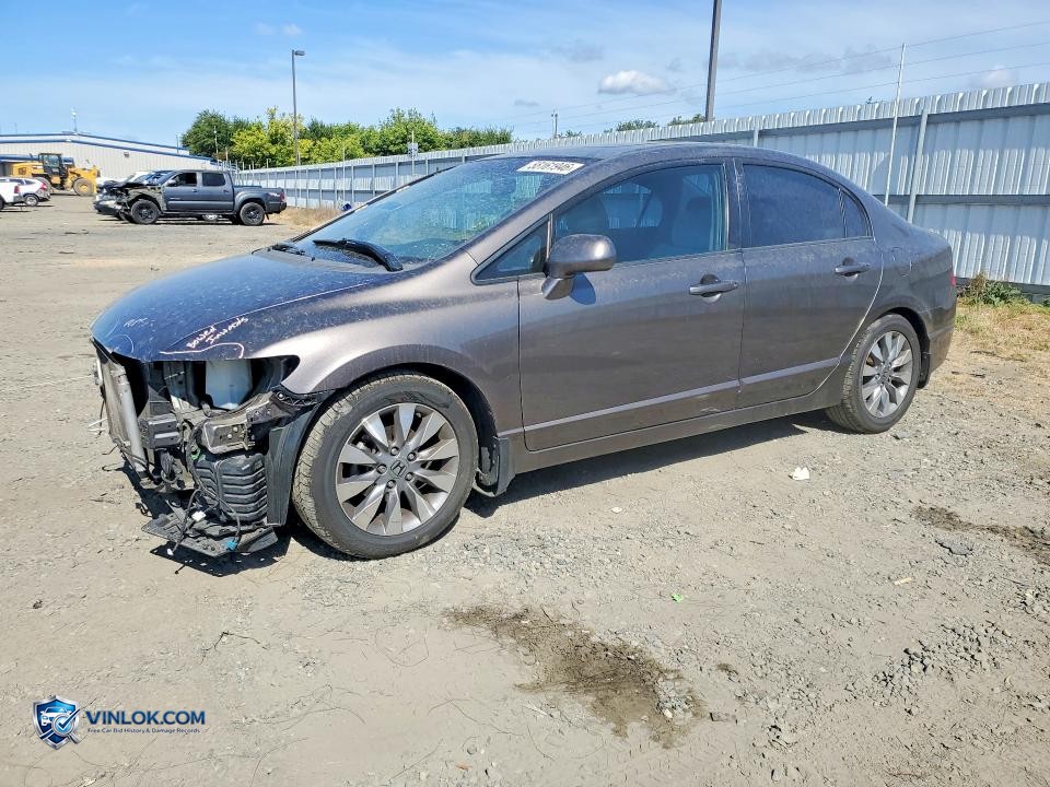 2009 HONDA CIVIC EX – Lot 55161946 auction photo