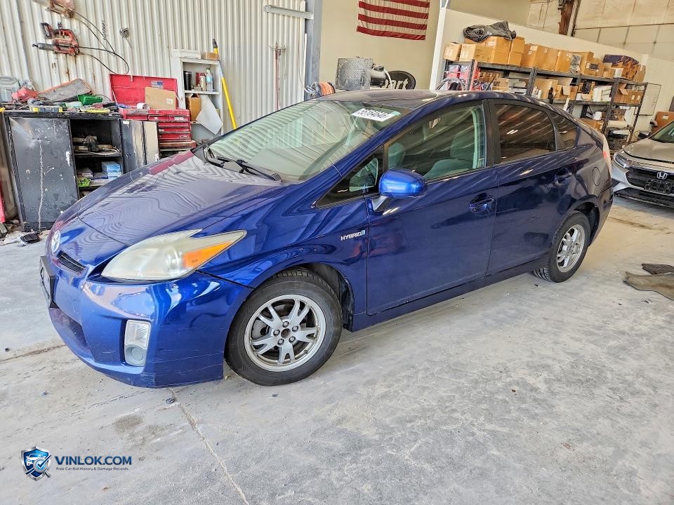 2010 TOYOTA PRIUS II – Lot 55164646 auction photo