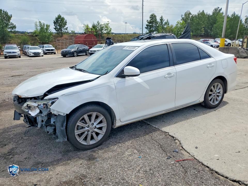 2014 TOYOTA CAMRY XLE V6 – Lot 55165306 auction photo