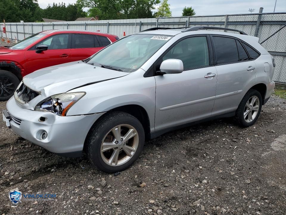 2008 LEXUS RX 400H – Lot 55165496 auction photo