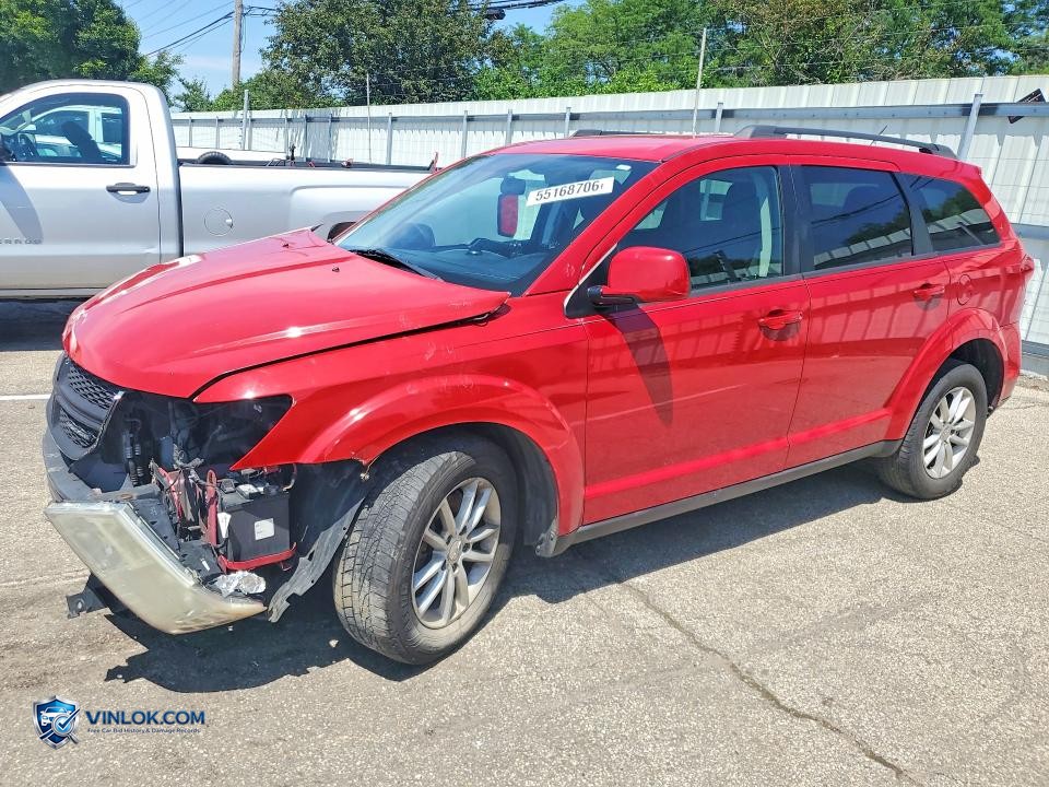 2013 DODGE JOURNEY SXT – Lot 55168706 auction photo