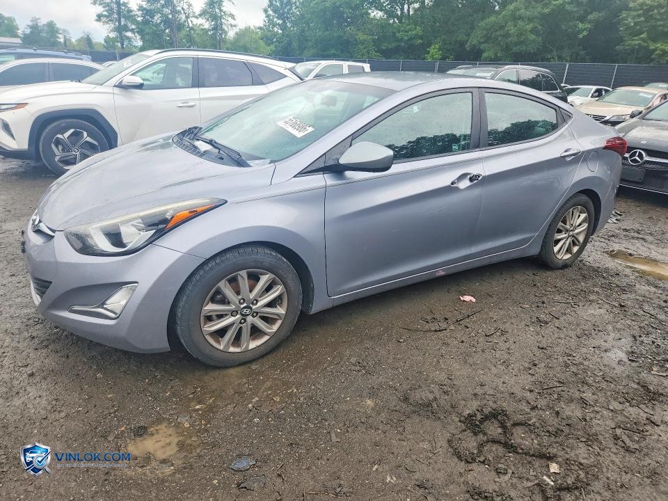 2015 HYUNDAI ELANTRA SE – Lot 55168986 auction photo