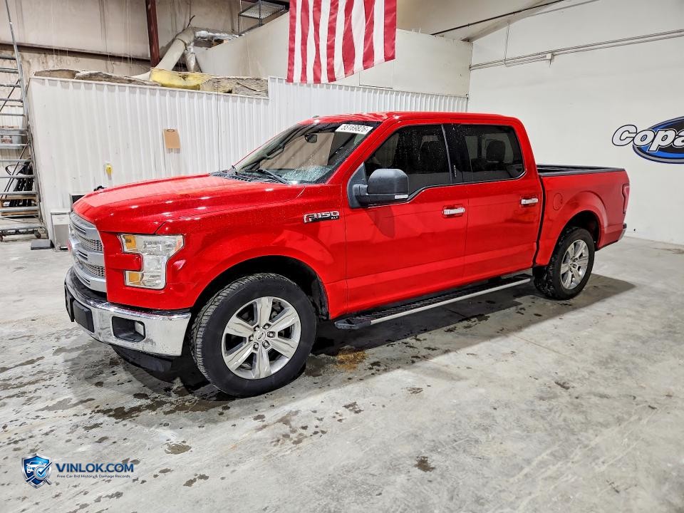 2016 FORD F150 SUPERCREW – Lot 55169826 auction photo