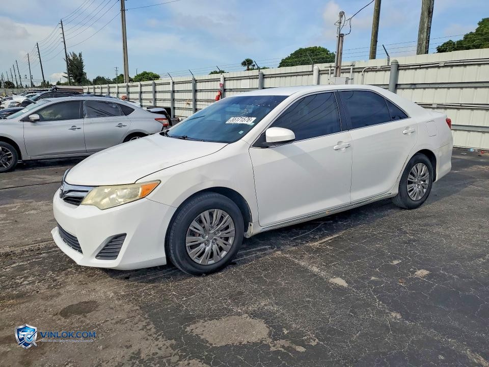 2013 TOYOTA CAMRY LE – Lot 55171576 auction photo