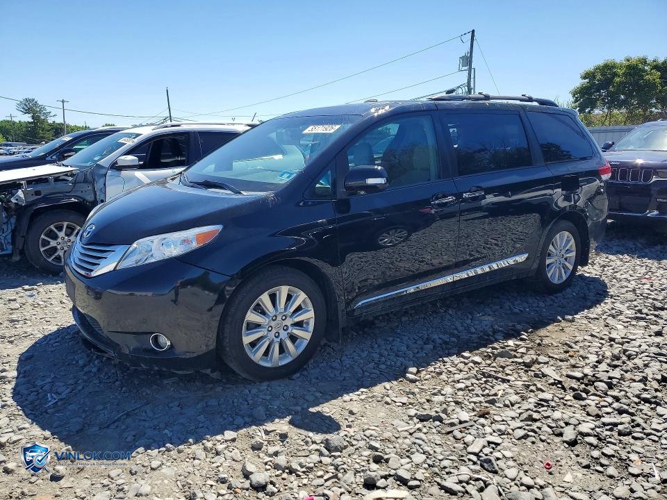 2014 TOYOTA SIENNA LIMITED 7-PASSENGER – Lot 55171926 auction photo