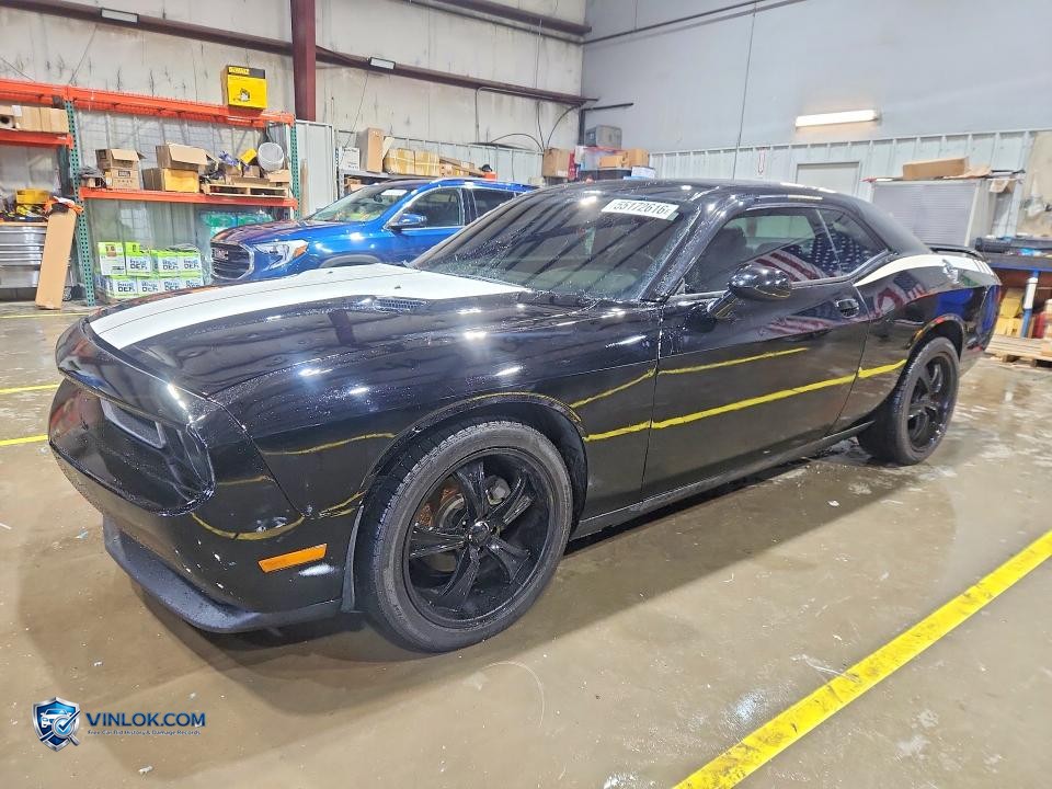 2012 DODGE CHALLENGER SXT – Lot 55172616 auction photo