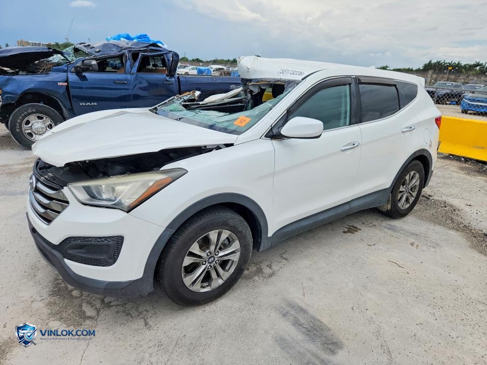 2016 HYUNDAI SANTA FE SPORT 2.4L – Lot 55173226 auction photo
