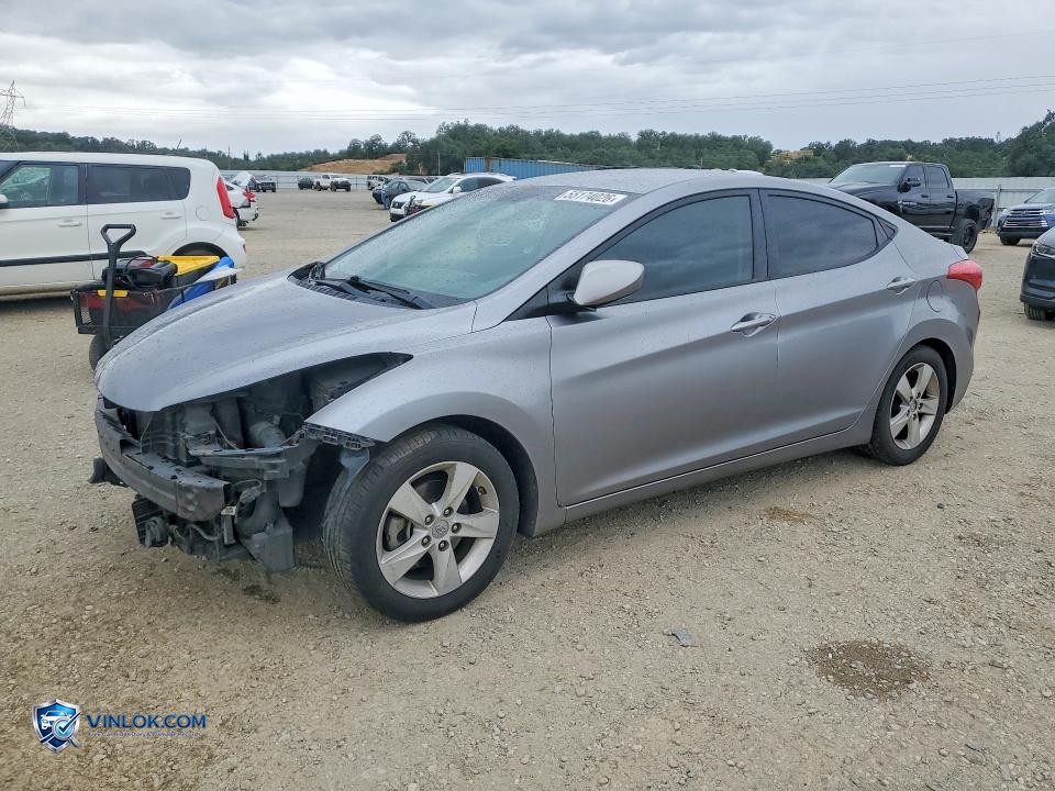 2013 HYUNDAI ELANTRA GLS – Lot 55174026 auction photo