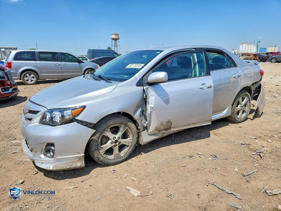 2011 TOYOTA COROLLA S – Lot 55175516 auction photo