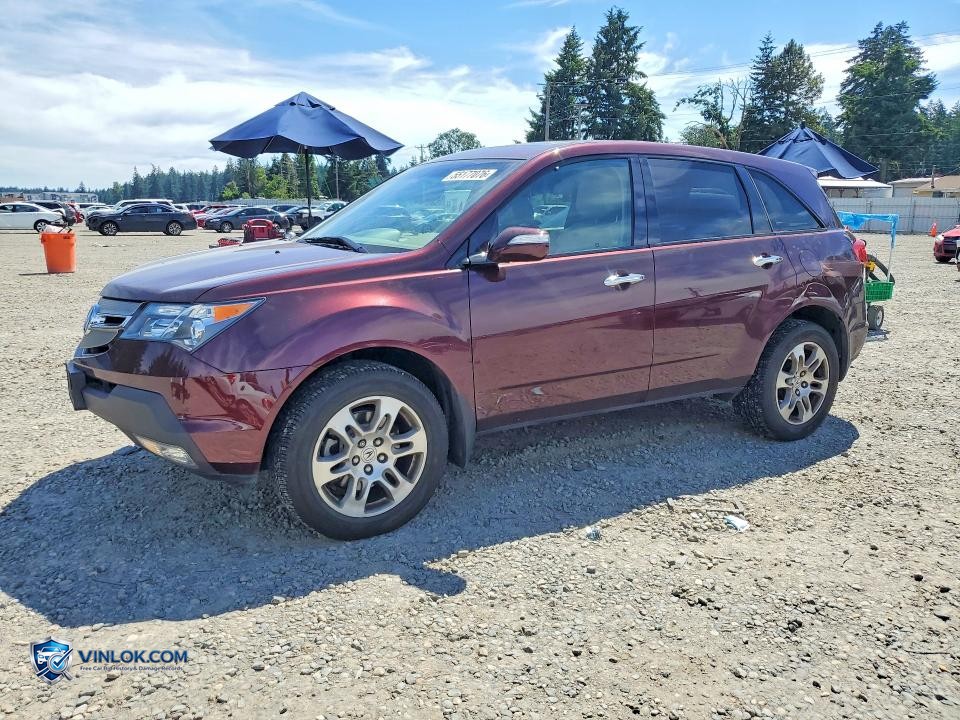 2007 ACURA MDX TECHNOLOGY – Lot 55177076 auction photo