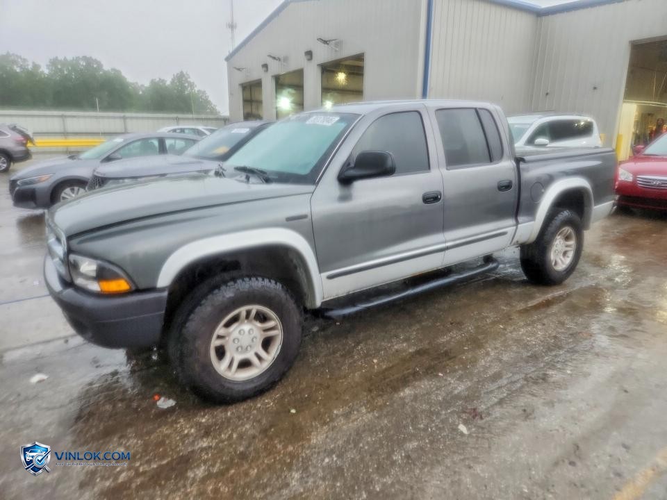 2002 DODGE DAKOTA QUAD SLT – Lot 55178046 auction photo