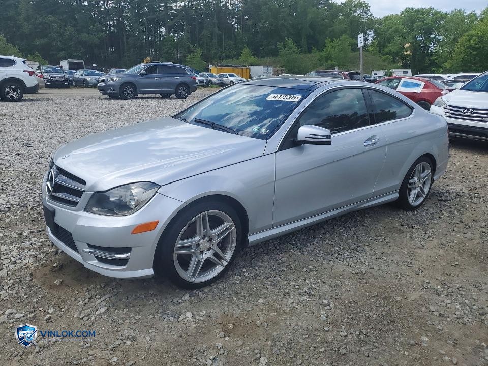 2012 MERCEDES-BENZ C 250 – Lot 55179386 auction photo