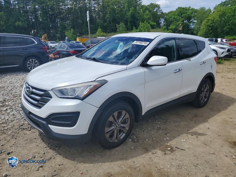 2014 HYUNDAI SANTA FE SPORT 2.4L – Lot 55180216 auction photo
