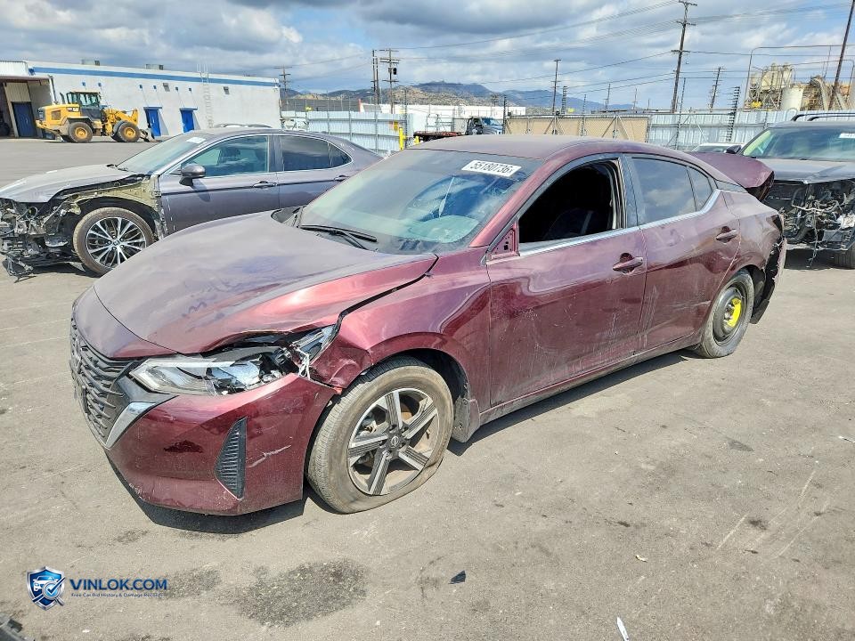2024 NISSAN SENTRA SV – Lot 55180736 auction photo