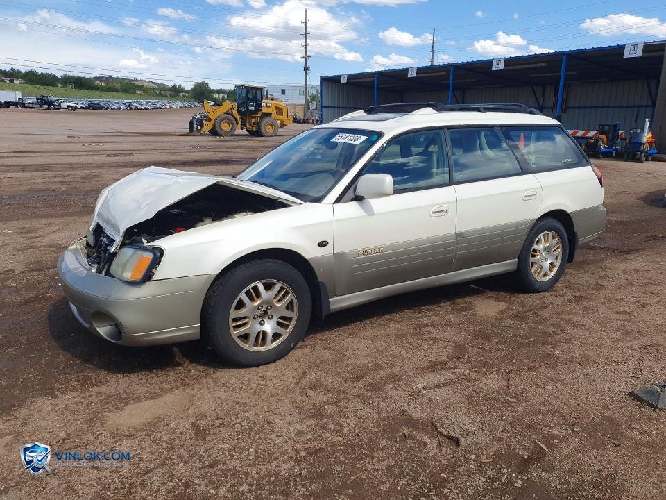 2002 SUBARU LEGACY OUTBACK H6 3.0 LL BEAN – Lot 55181806 auction photo