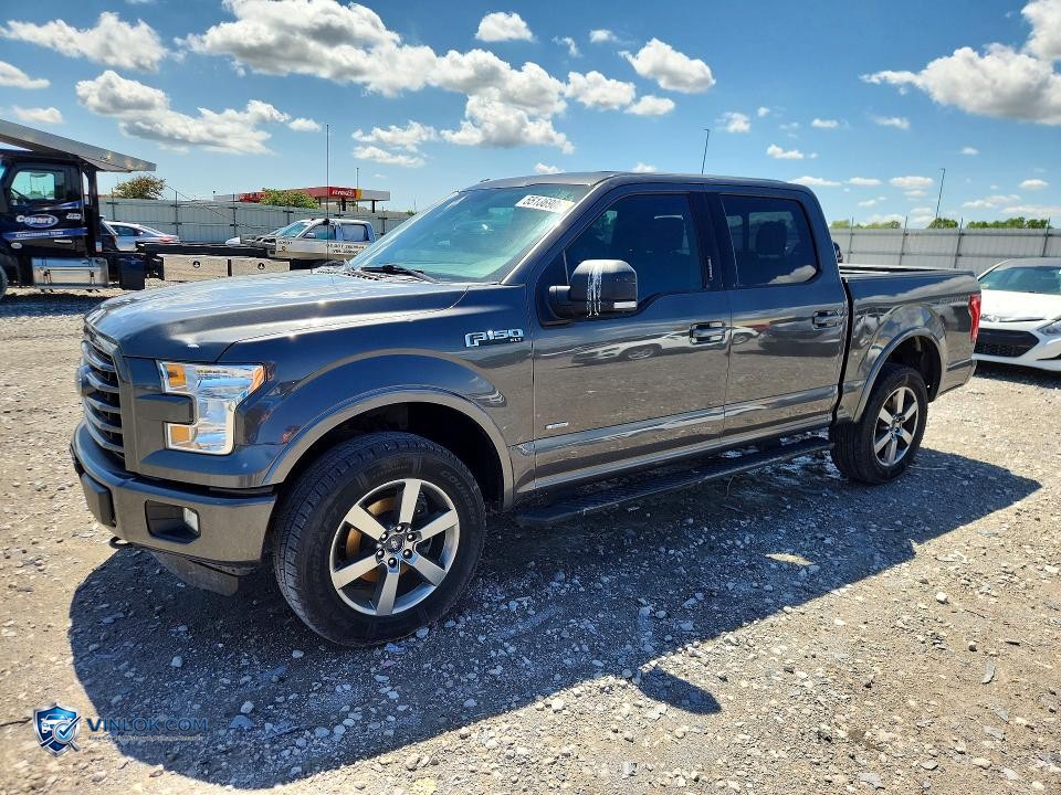 2015 FORD F150 SUPERCREW – Lot 55186906 auction photo