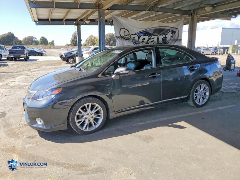 2010 LEXUS HS 250H PREMIUM – Lot 55187186 auction photo