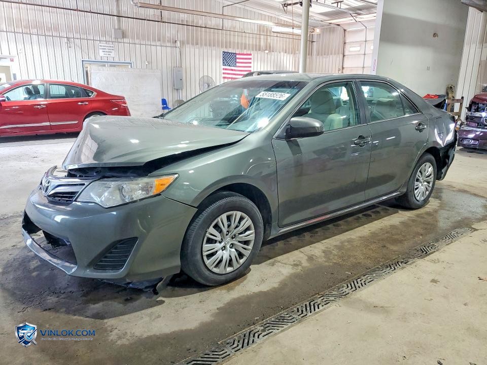 2012 TOYOTA CAMRY LE – Lot 55188506 auction photo