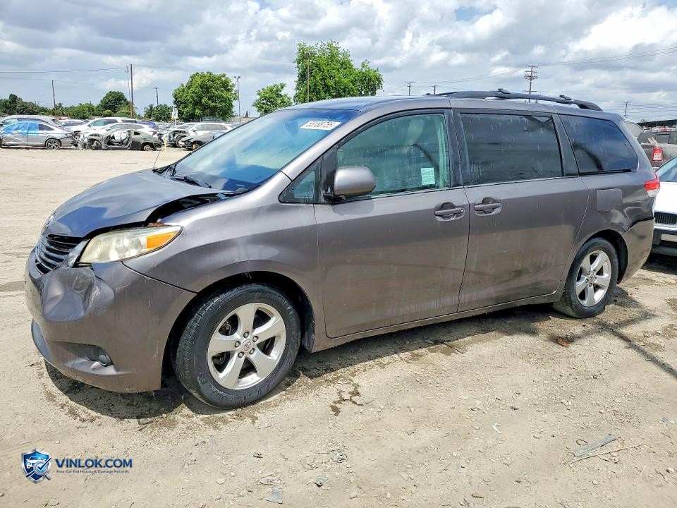 2011 TOYOTA SIENNA LE – Lot 55188756 auction photo